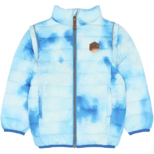 2-i-1 Puffer Jakke og Vest - Strong Blue