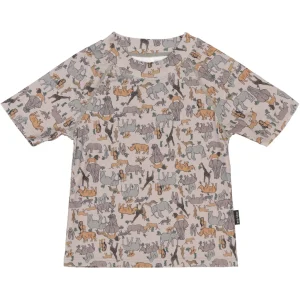 Badebluse (Mønstret) UV50+ - Zoo AOP