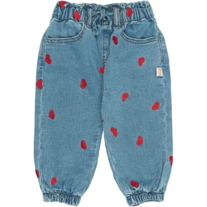 PPEva Denim Pants - Light Blue Denim EMB