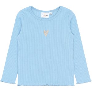 TNSTRianna Langærmet Rib Bluse - Forever Blue