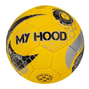 My Hood Fodbold i kunstlæder - Grøn eller orange/gul - str. 5